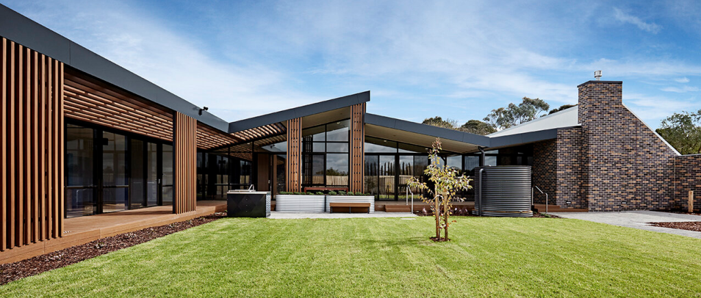 Exterior buildings of Ngootyoong PARC residence in Warrnambool