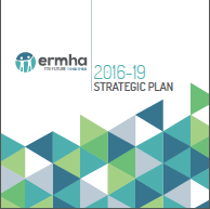 Publication cover image: ermha Strategic Plan 2016-2019